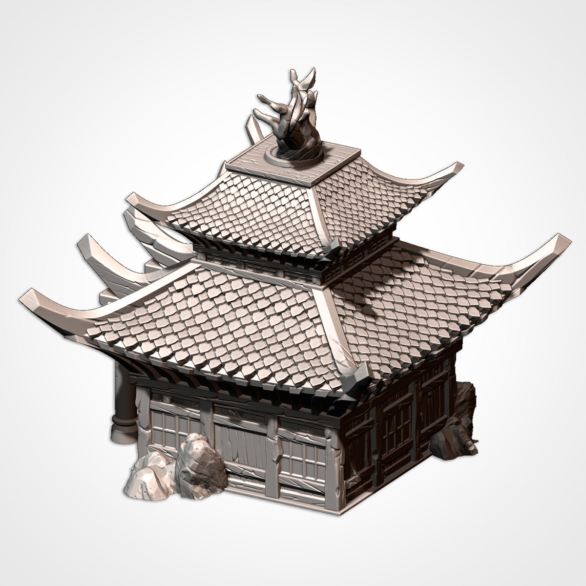 Oriental Buildings (32, 28, 15 & 10mm Scale) tabletop wargaming terrain