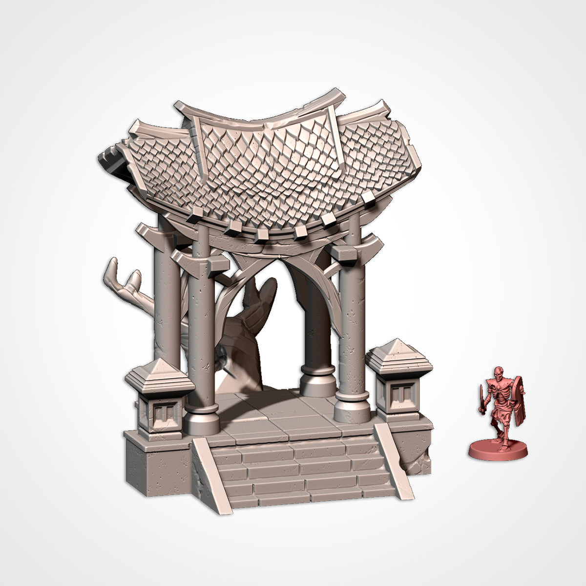 Oriental Buildings (32, 28, 15 & 10mm Scale) tabletop wargaming terrain