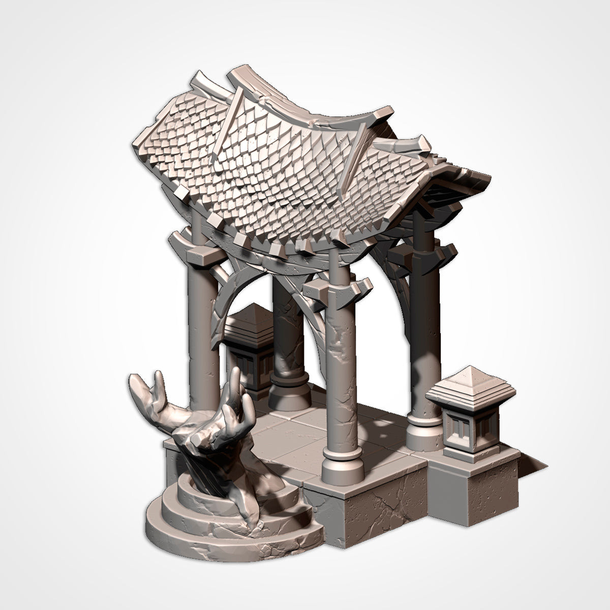 Oriental Buildings (32, 28, 15 & 10mm Scale) tabletop wargaming terrain
