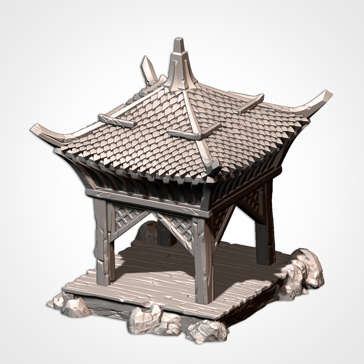 Oriental Buildings (32, 28, 15 & 10mm Scale) tabletop wargaming terrain