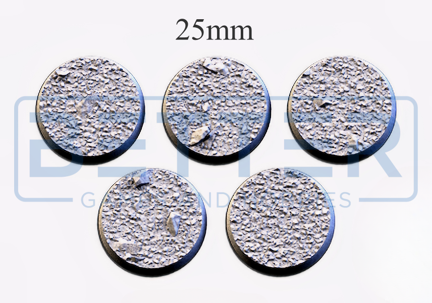 Basic medium - Themed Bases and Toppers for sci-fi & fantasy wargaming