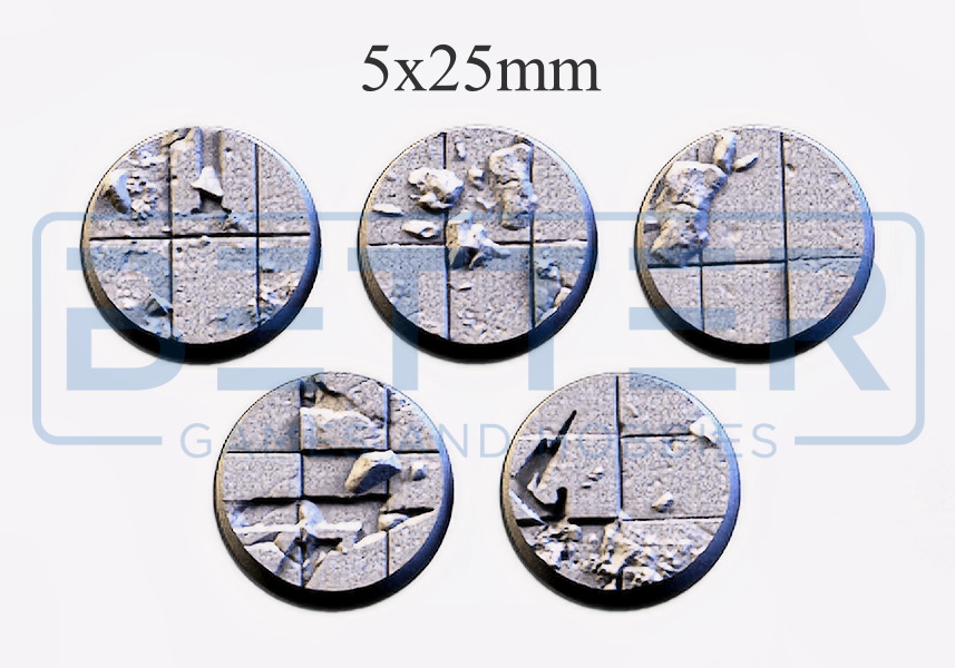 Ruined Palace - Themed Bases and Toppers for sci-fi & fantasy wargaming