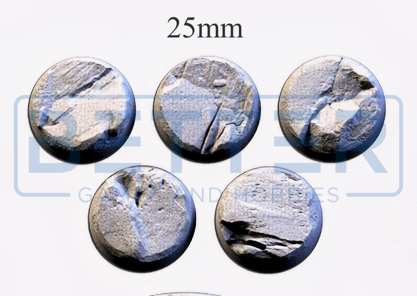 Stony Desert - Themed Bases and Toppers for sci-fi & fantasy wargaming