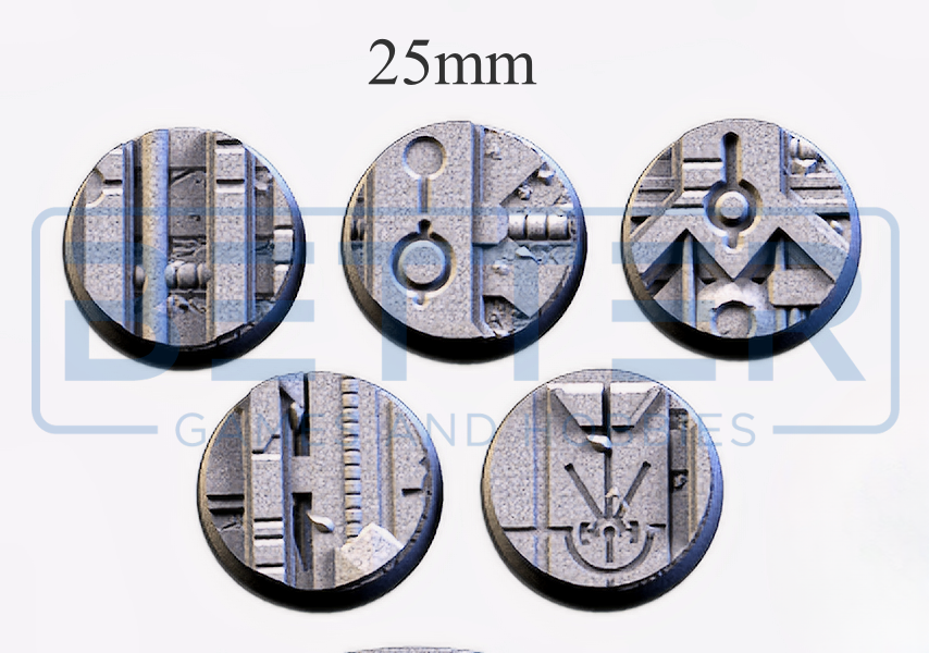 Xeno's tech - Themed Bases and Toppers for sci-fi & fantasy wargaming