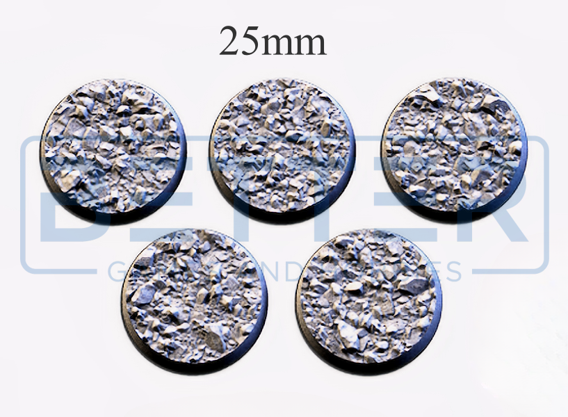 Basic Heavy - Themed Bases and Toppers for sci-fi & fantasy wargaming