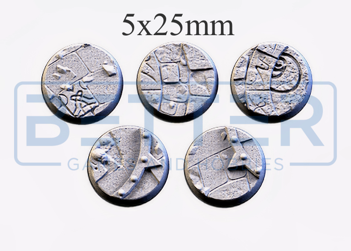 Sacred temple - Themed Bases and Base Toppers for sci-fi & fantasy wargaming