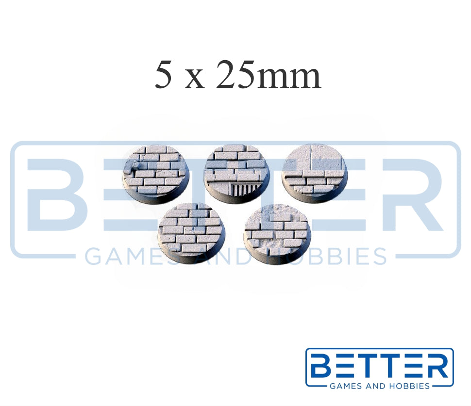 WWII City - Themed Bases and Toppers for sci-fi & fantasy wargaming