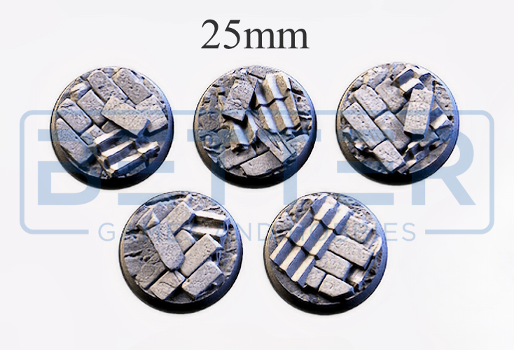 Ruined factory - Themed Bases and Toppers for sci-fi & fantasy wargaming