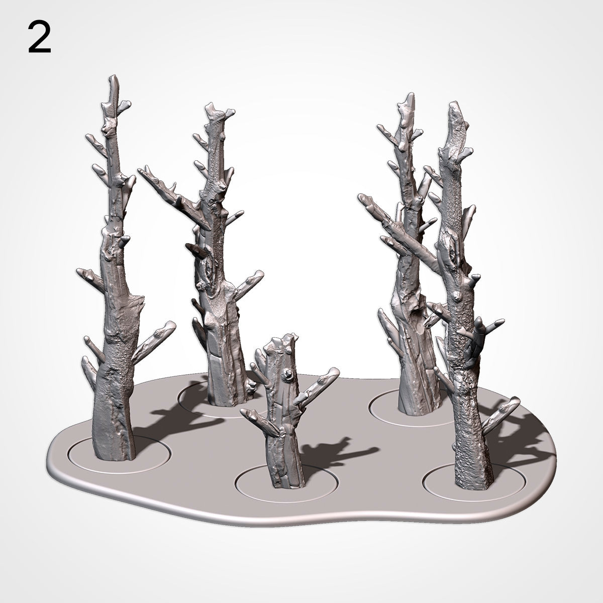 Dead Forests (32 & 28mm Scale) tabletop wargaming terrain