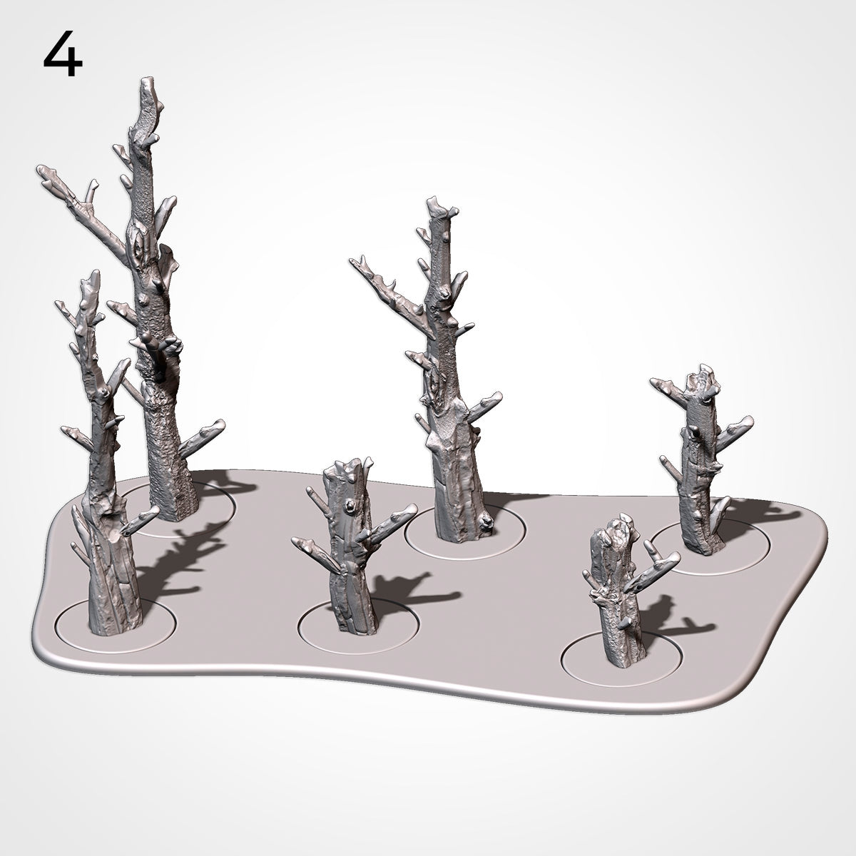 Dead Forests (32 & 28mm Scale) tabletop wargaming terrain