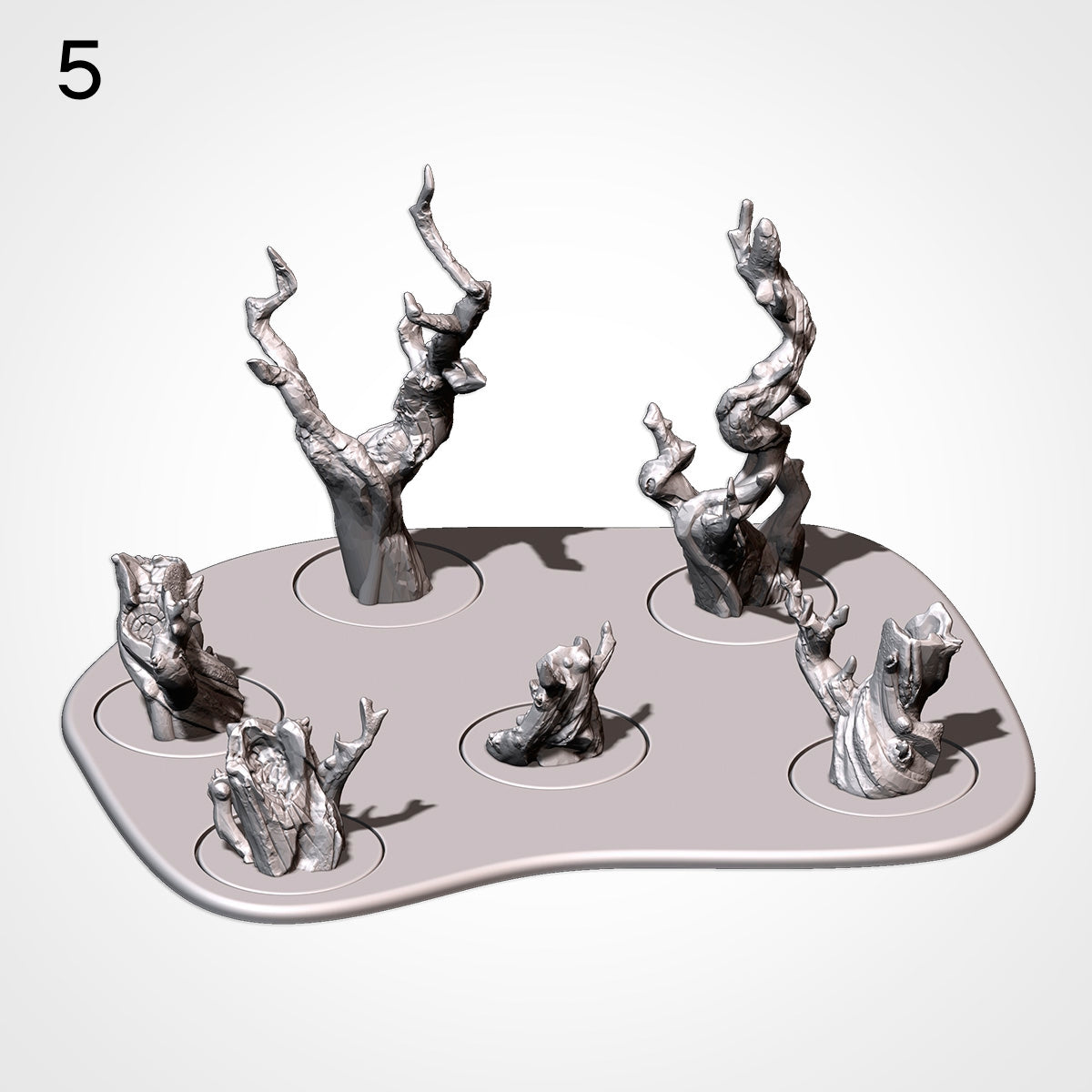 Dead Forests (32 & 28mm Scale) tabletop wargaming terrain