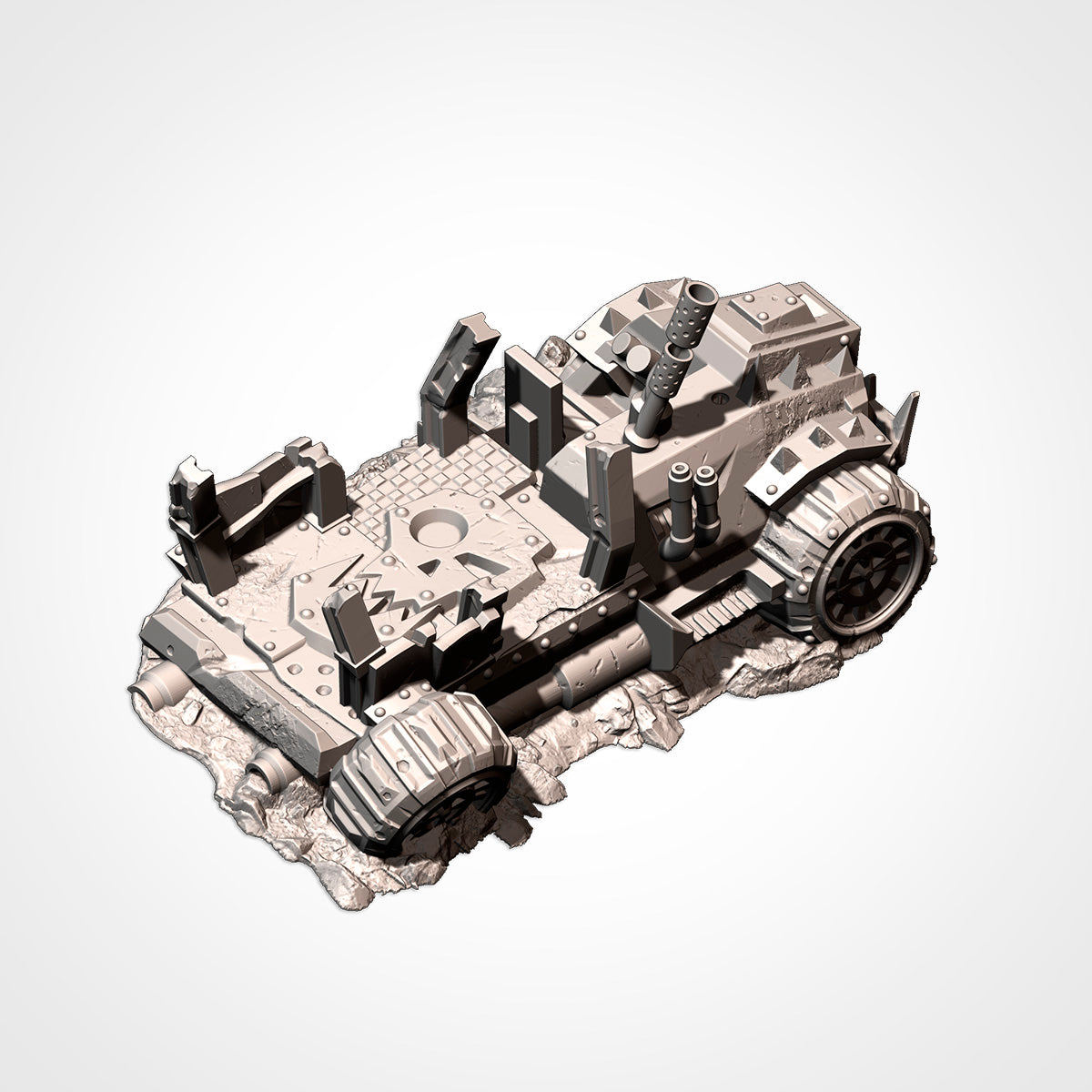 Orc Buggies. 32, 28, 15 & 10mm Scale tabletop wargaming terrain