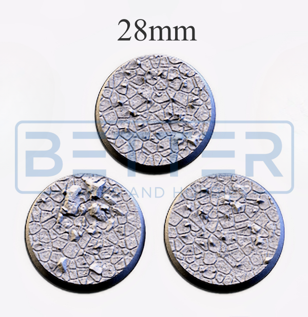 Dry ground - Themed Bases and Toppers for sci-fi & fantasy wargaming