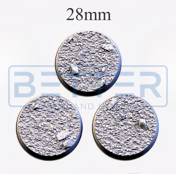 Basic medium - Themed Bases and Toppers for sci-fi & fantasy wargaming