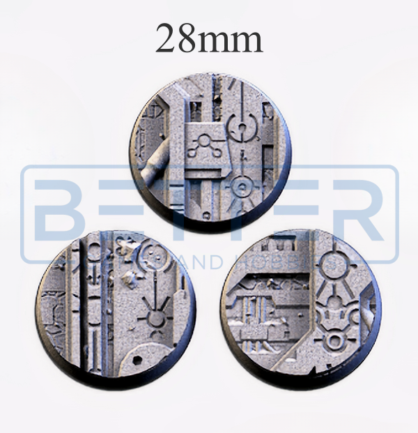 Xeno's tech - Themed Bases and Toppers for sci-fi & fantasy wargaming