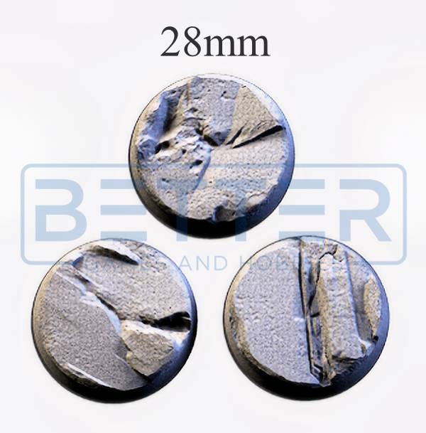 Stoney Ground - Themed Bases and Toppers for sci-fi & fantasy wargaming