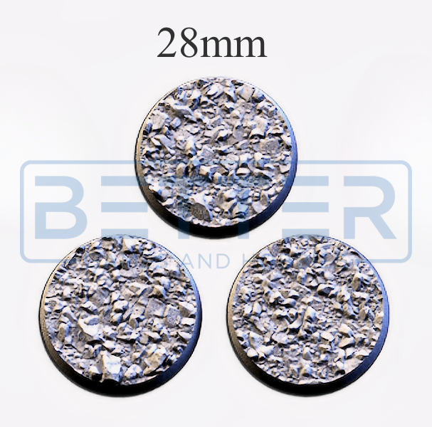 Basic Heavy - Themed Bases and Toppers for sci-fi & fantasy wargaming