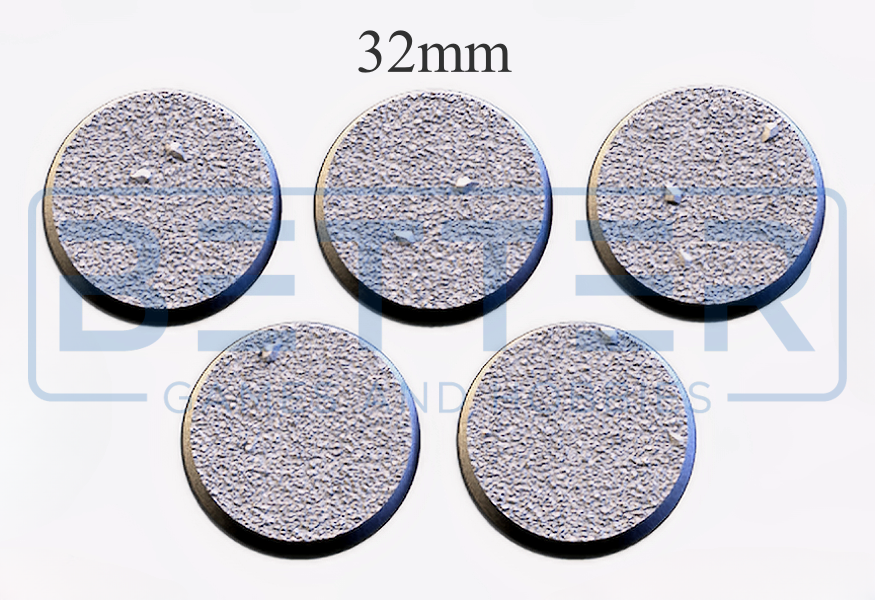 Basic fine - Themed Bases and Toppers for sci-fi & fantasy wargaming