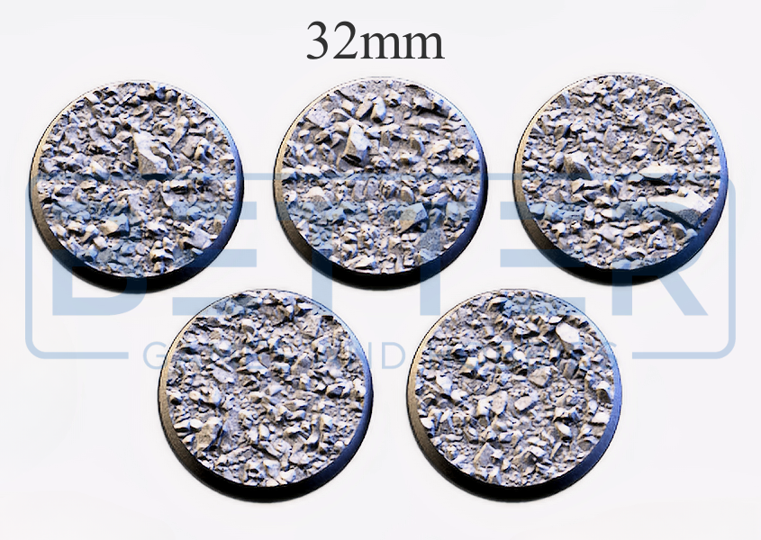 Basic Heavy - Themed Bases and Toppers for sci-fi & fantasy wargaming