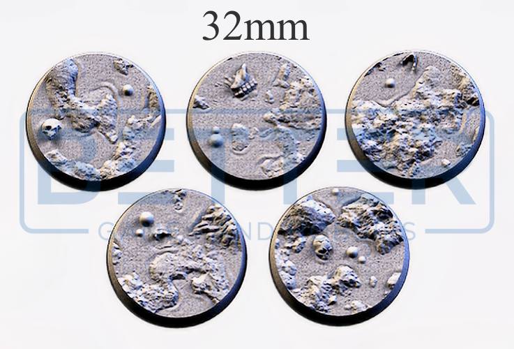 Swamp - Themed Bases and Toppers for sci-fi & fantasy wargaming