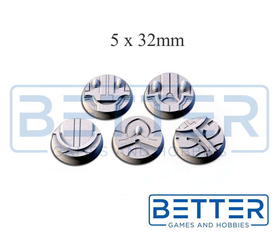 World Ship - Themed Bases and Toppers for sci-fi & fantasy wargaming