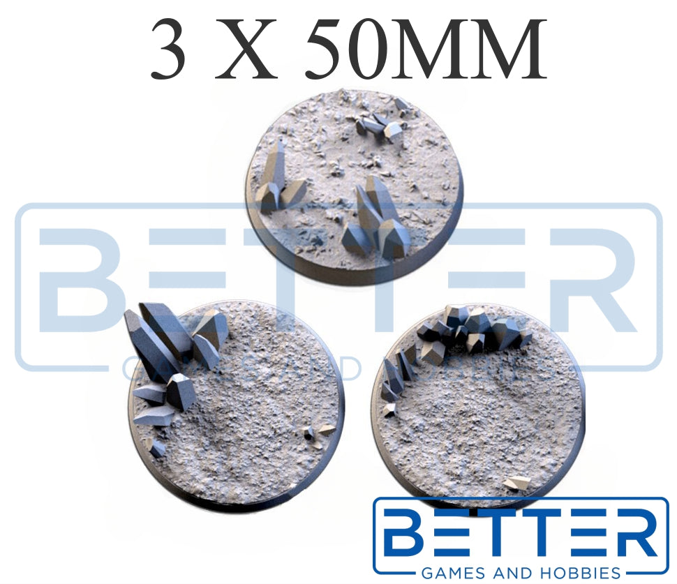 Xeno's Crystals - Themed Bases and Toppers for sci-fi & fantasy wargaming