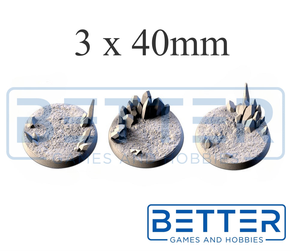 Xeno's Crystals - Themed Bases and Toppers for sci-fi & fantasy wargaming