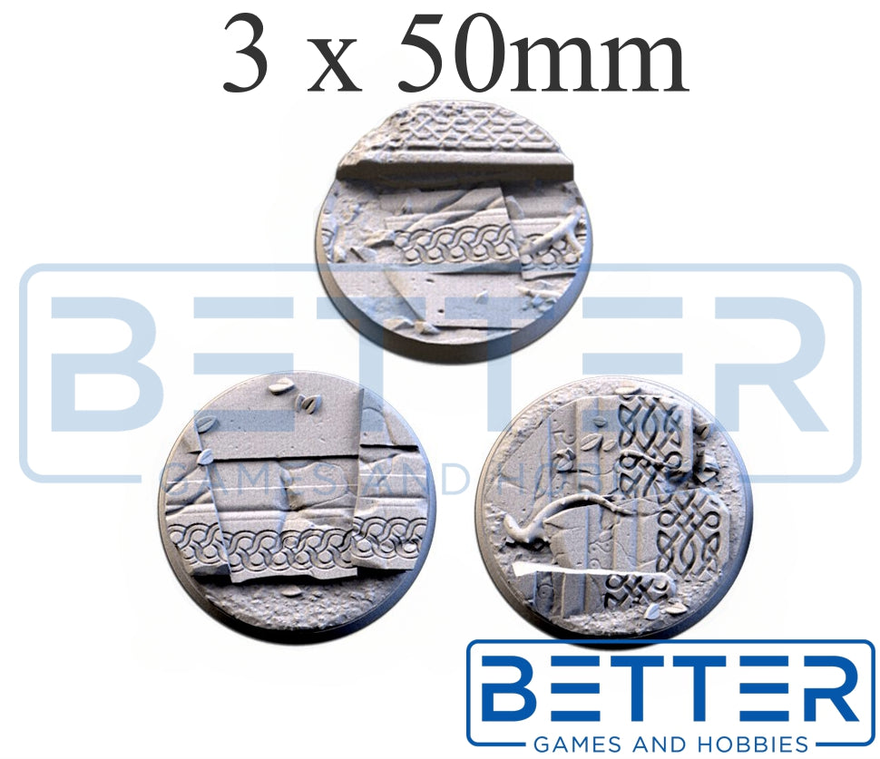 Ancestral Ruins - Themed Bases and Base Toppers for sci-fi & fantasy wargaming