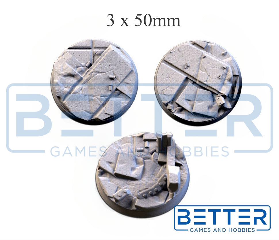 City Ruins - Themed bases and Toppers for sci-fi & fantasy wargaming