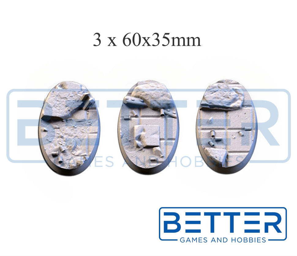 City Ruins - Themed bases and Toppers for sci-fi & fantasy wargaming