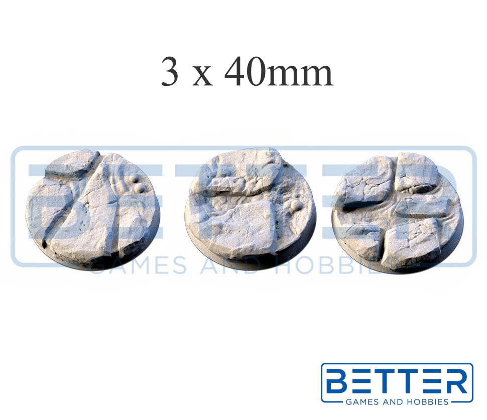 Volcanic - Themed Bases and Toppers for sci-fi & fantasy wargaming