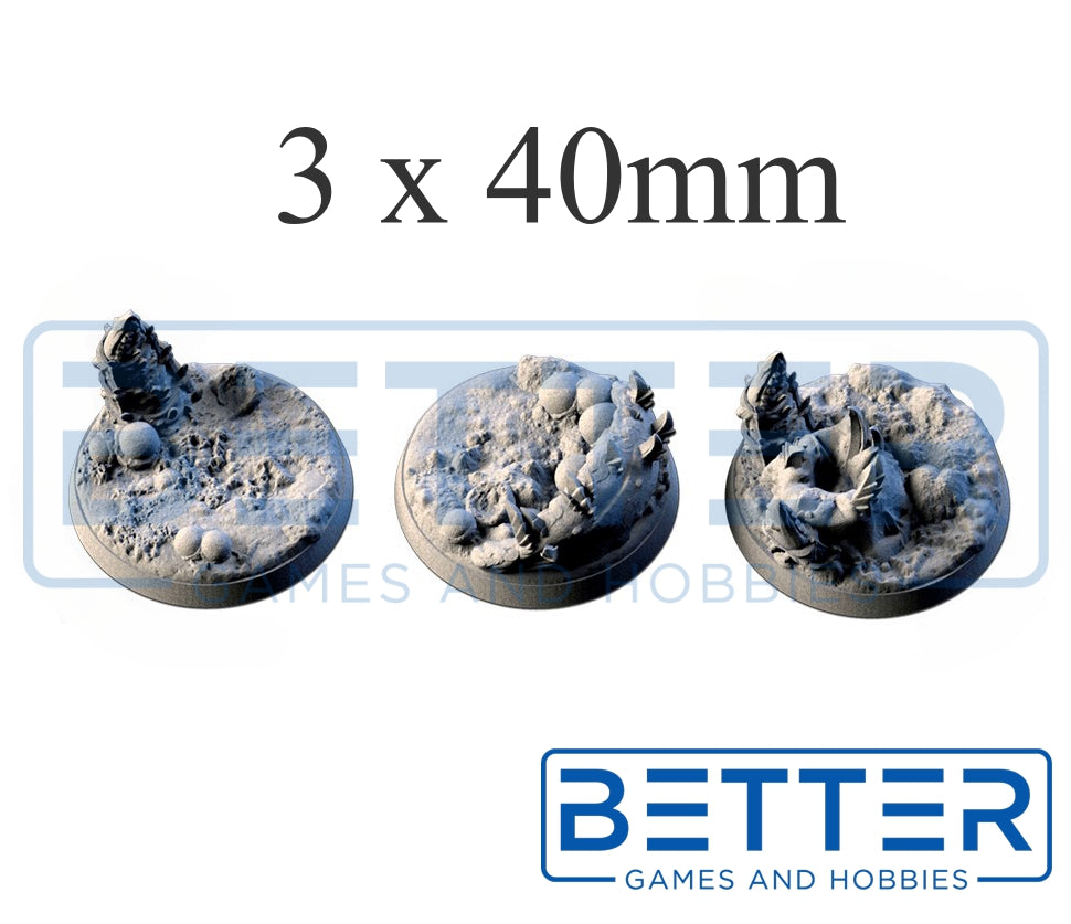 Alien Infestation - Themed Bases and Toppers for sci-fi & fantasy wargaming
