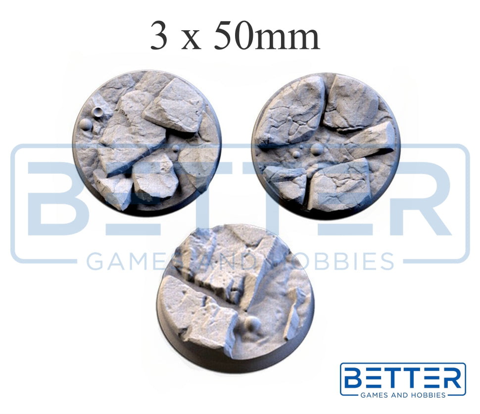 Volcanic - Themed Bases and Toppers for sci-fi & fantasy wargaming