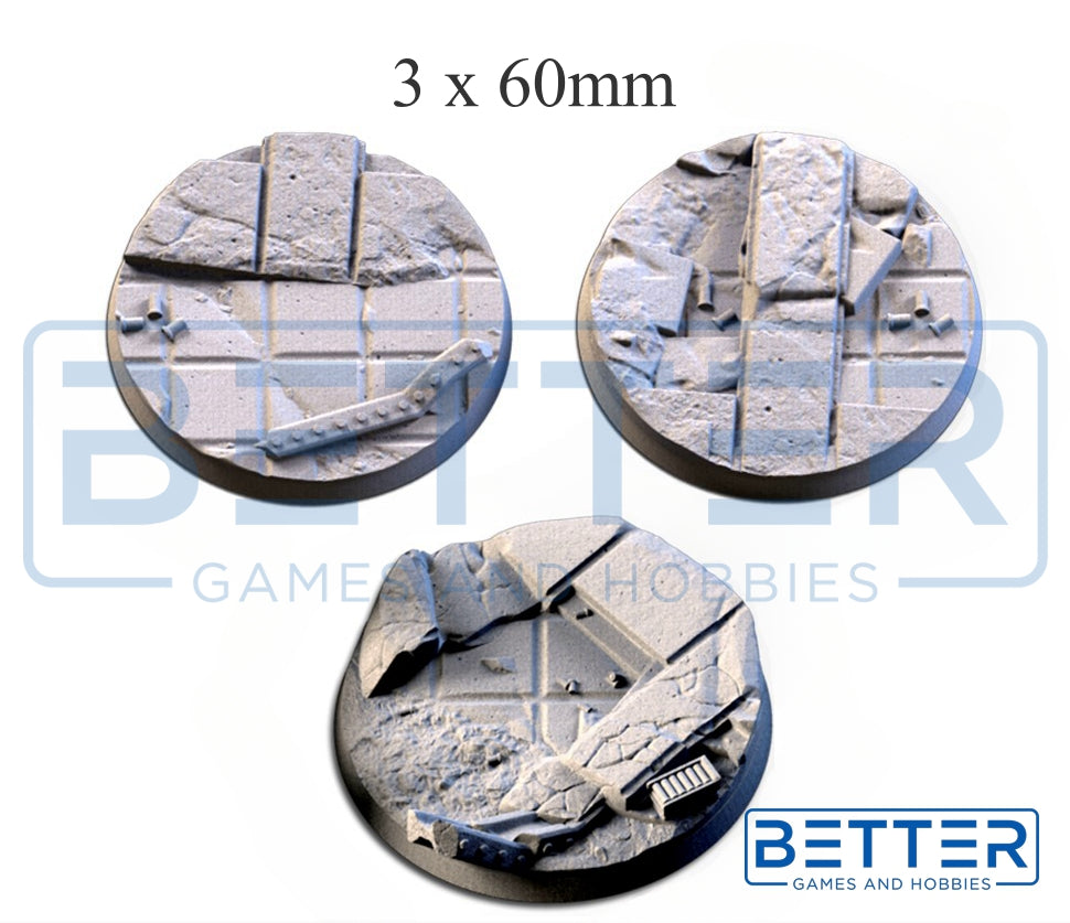 City Ruins - Themed bases and Toppers for sci-fi & fantasy wargaming