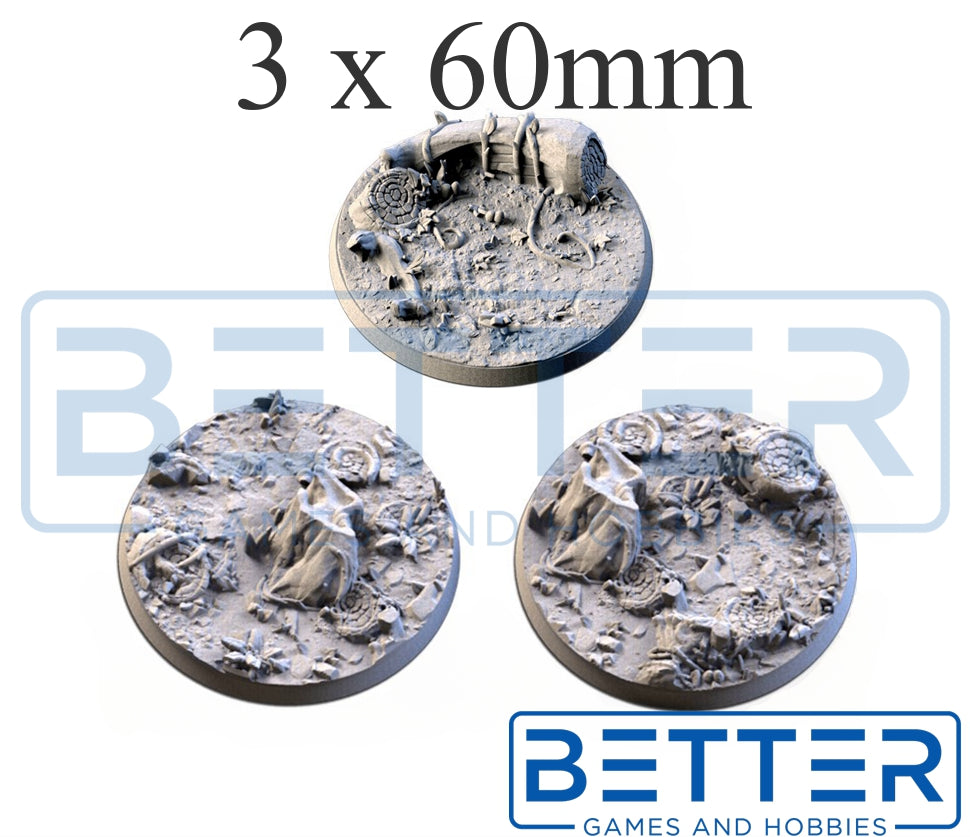 Forest - Themed Bases and Toppers for sci-fi & fantasy wargaming