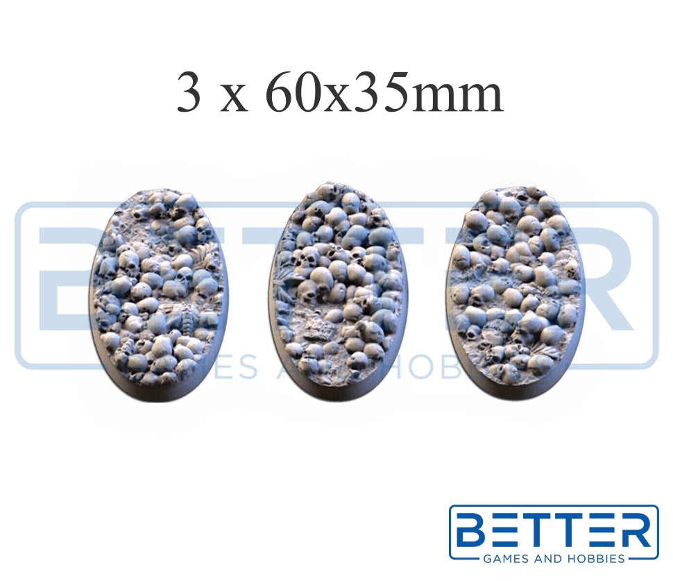 Death Skulls - Themed Bases and Toppers for sci-fi & fantasy wargaming