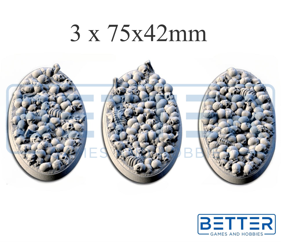 Death Skulls - Themed Bases and Toppers for sci-fi & fantasy wargaming