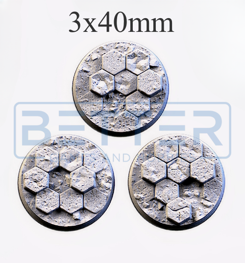 Basaltic - Themed Bases and Toppers for sci-fi & fantasy wargaming