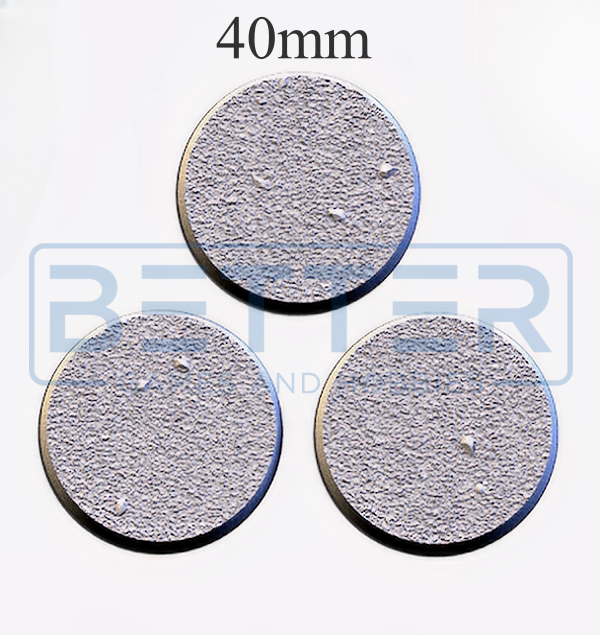 Basic fine - Themed Bases and Toppers for sci-fi & fantasy wargaming