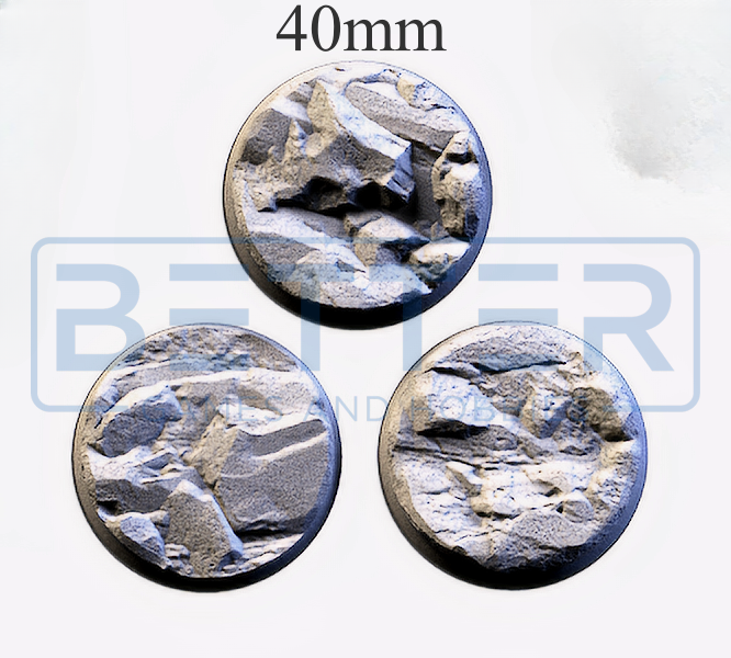 Stoney Ground - Themed Bases and Toppers for sci-fi & fantasy wargaming