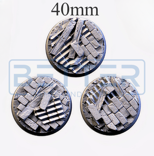 Ruined factory - Themed Bases and Toppers for sci-fi & fantasy wargaming