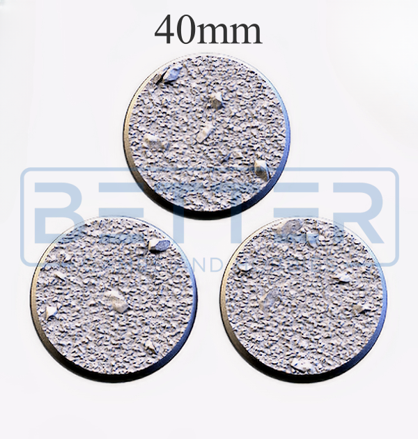 Basic medium - Themed Bases and Toppers for sci-fi & fantasy wargaming