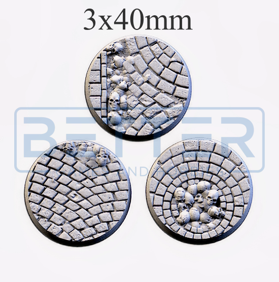 Medieval Road - Themed bases and Toppers for sci-fi & fantasy wargaming