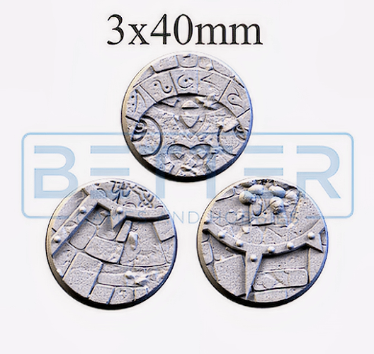 Sacred temple - Themed Bases and Base Toppers for sci-fi & fantasy wargaming