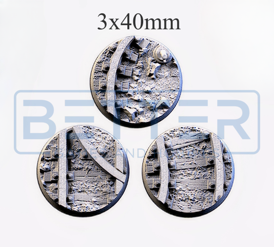 Mines- Themed Bases and Toppers for sci-fi & fantasy wargaming