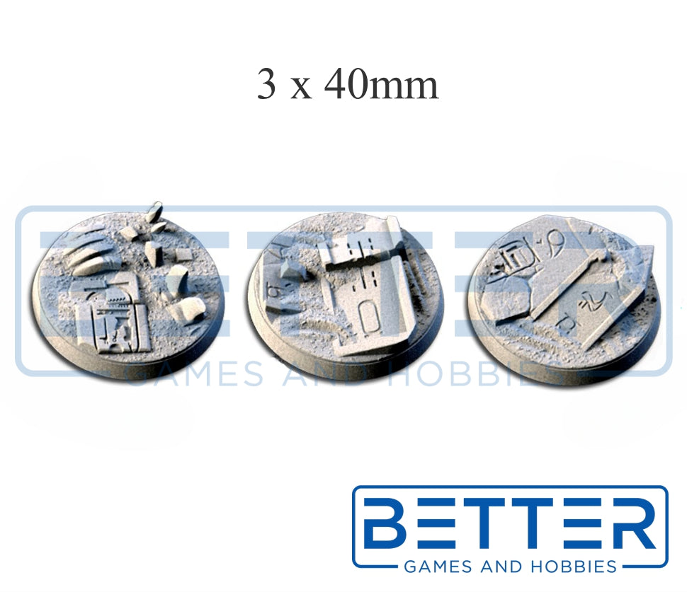 Egyptian - Themed Bases and Toppers for sci-fi & fantasy wargaming