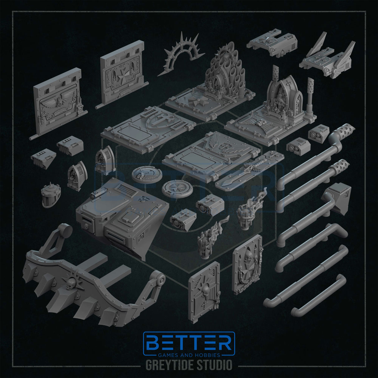 Vehicle bits - Eternal pilgrims for Space Rhinoceros