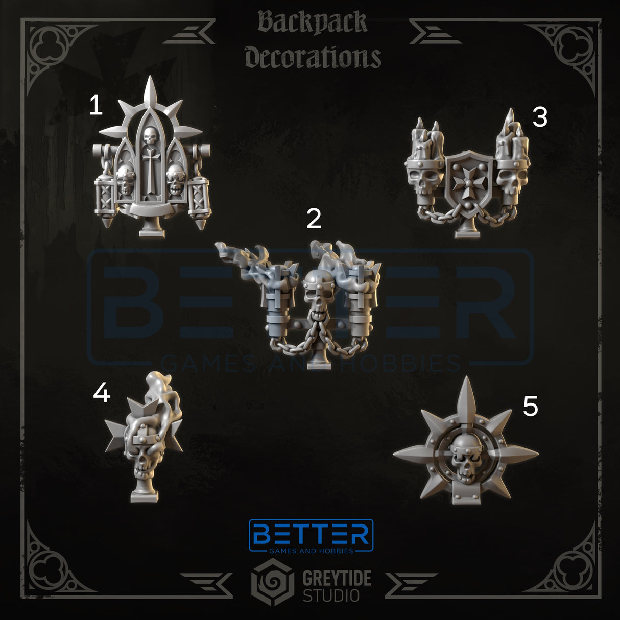 Backpack Decorations - Eternal Crusaders for New Termi's