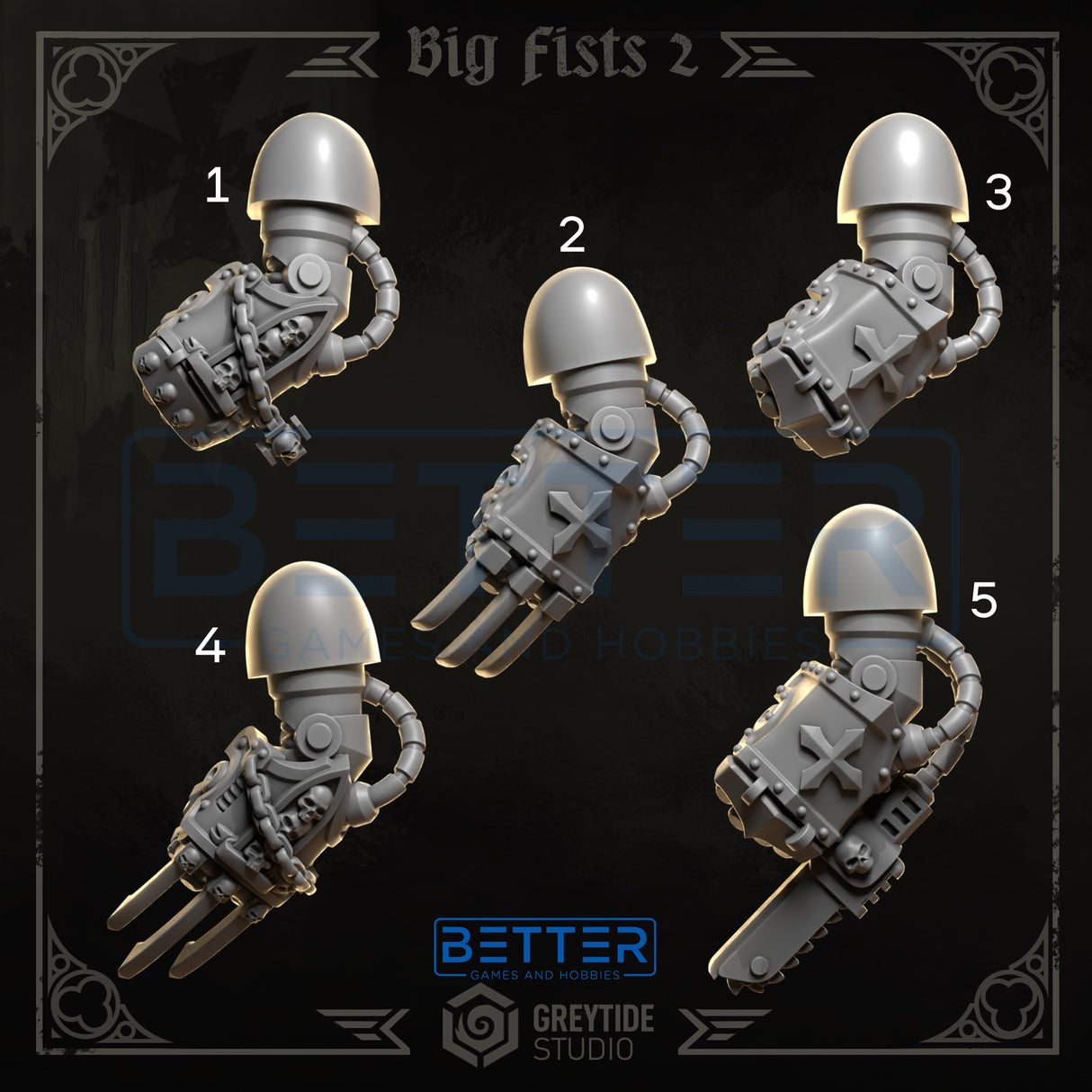 Fists 2 - Eternal Crusaders suitable for New Termi's