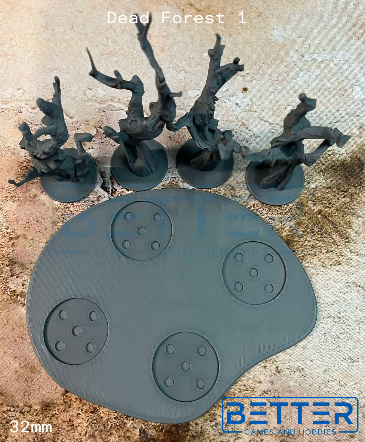 Dead Forests (32 & 28mm Scale) tabletop wargaming terrain